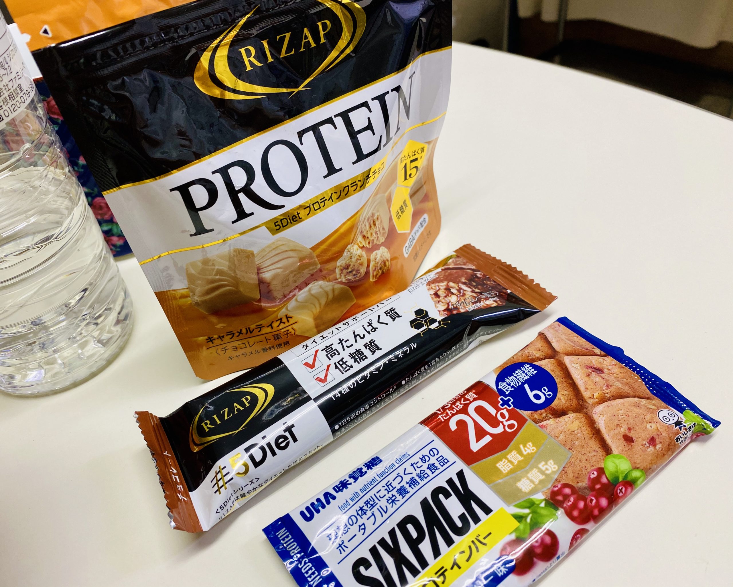 最近コンビニで見る高タンパク質お菓子ってどう？〈SIXPACK編〉