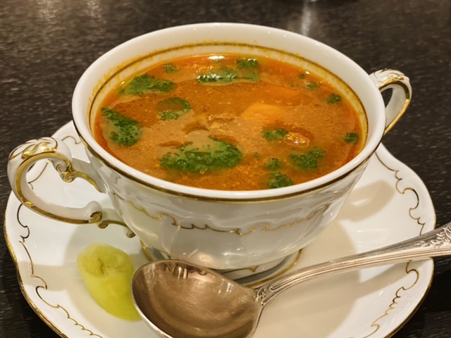 アズフィノムでハンガリー料理ディナーを食べてみた。@東京、明治神宮前