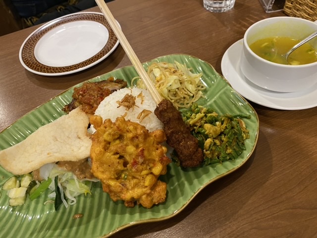 東京ナース食べある記八王子編⑤・インドネシア料理「クタ・バリ カフェ」